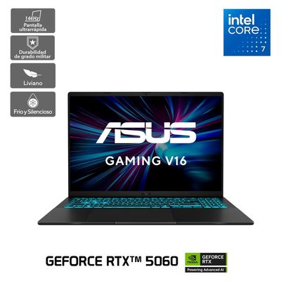Asus Notebook Gamer V16 V3607 Intel Core 7 Rtx 5060 16Gb Ram