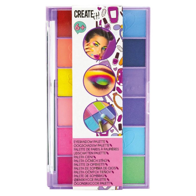 Paleta De Sombras Tonos Purpuras