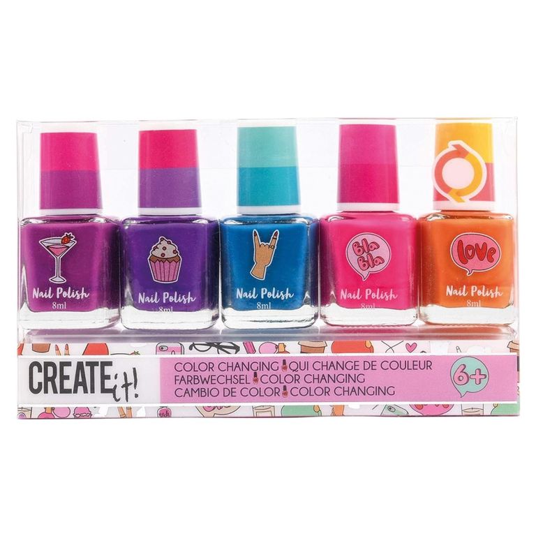 Set Esmalte De Uñas Cambia De Color