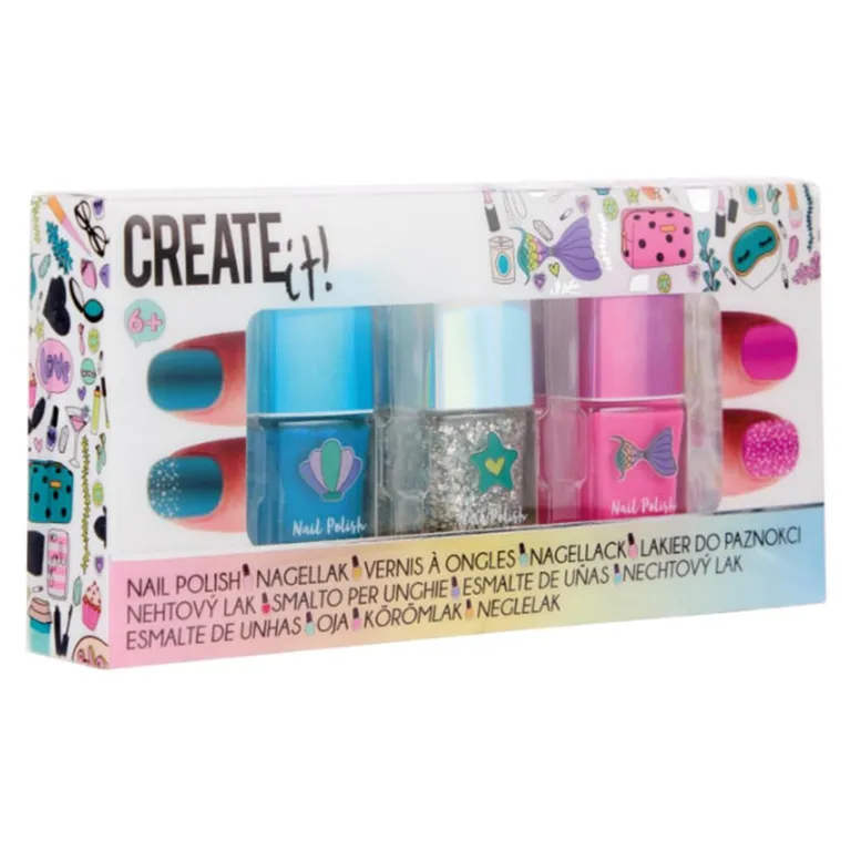 Set Esmalte De Uñas Colores Y Brillos