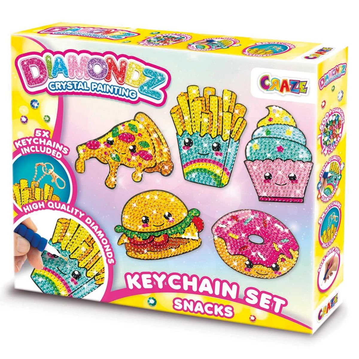  - Llaveros Snacks Diamondz