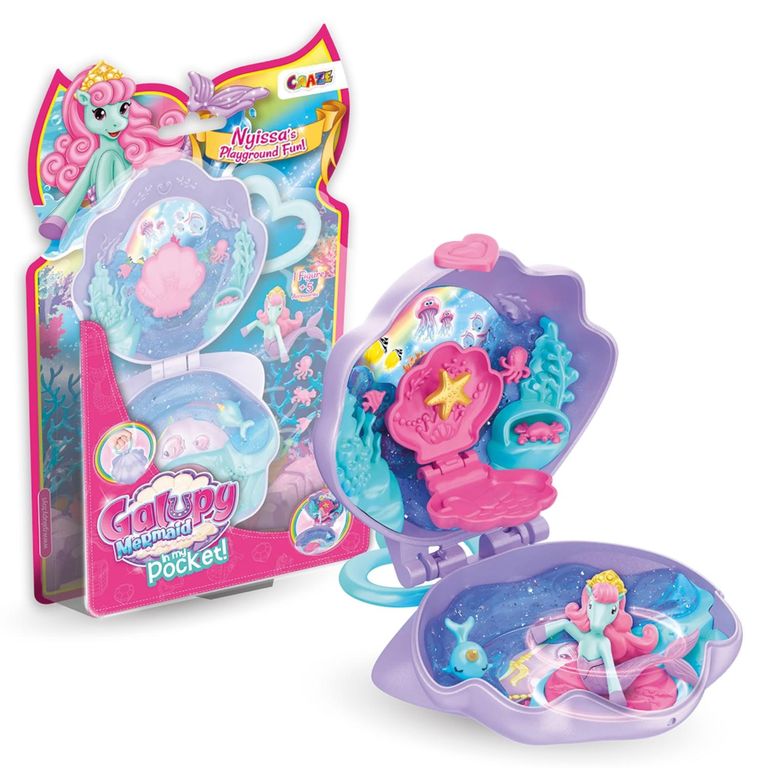 Unicornio Sirena Pocket Shell