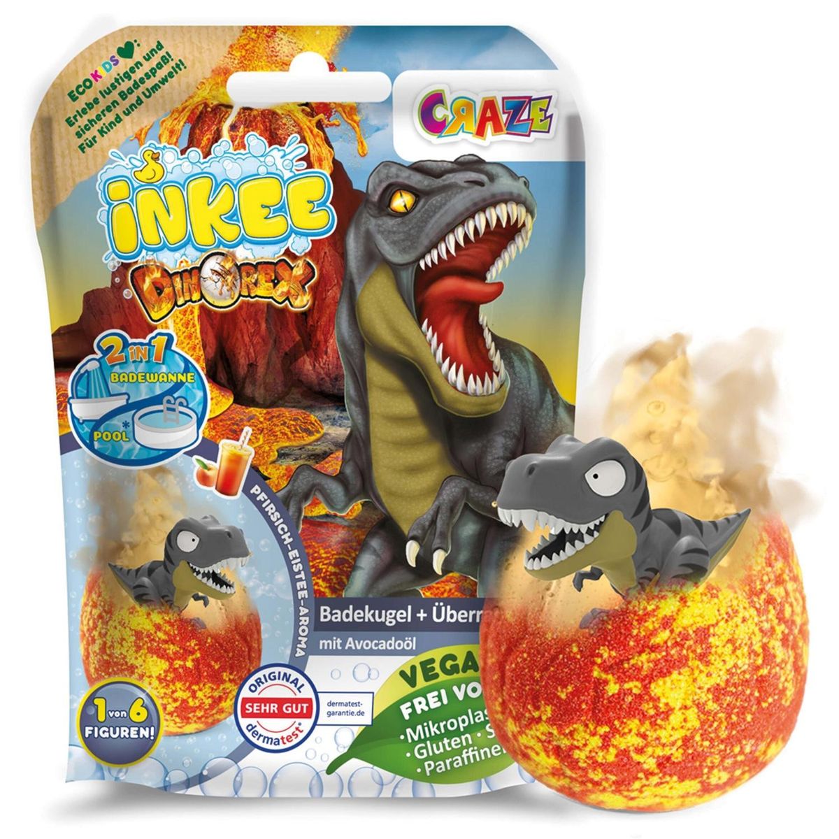  - Craze Bomba De Baño Sorpresa Dinosaurio