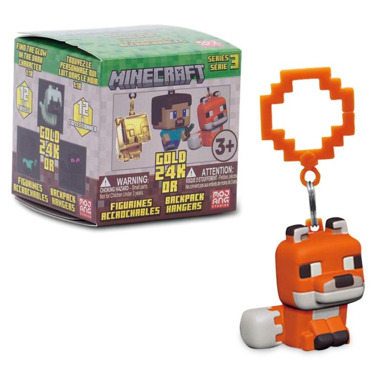 Llavero Minecraft Blind Box Serie 3