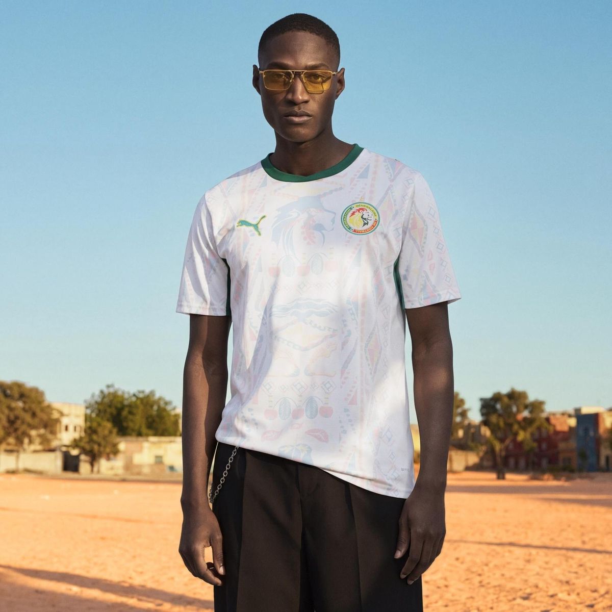 PUMA - Camiseta de Fútbol Selección Senegal Local 2026 Hombre Puma