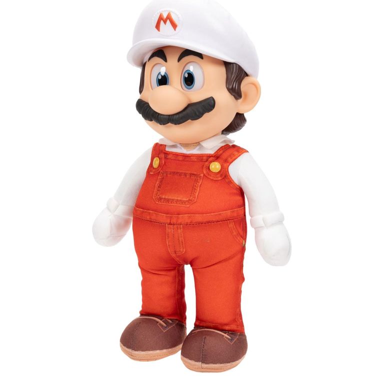 Peluche Mario Bros Con Cabeza Plastica