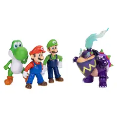 undefined - Pack 4 Figuras 13 Cm Pelicula Super Mario Bros