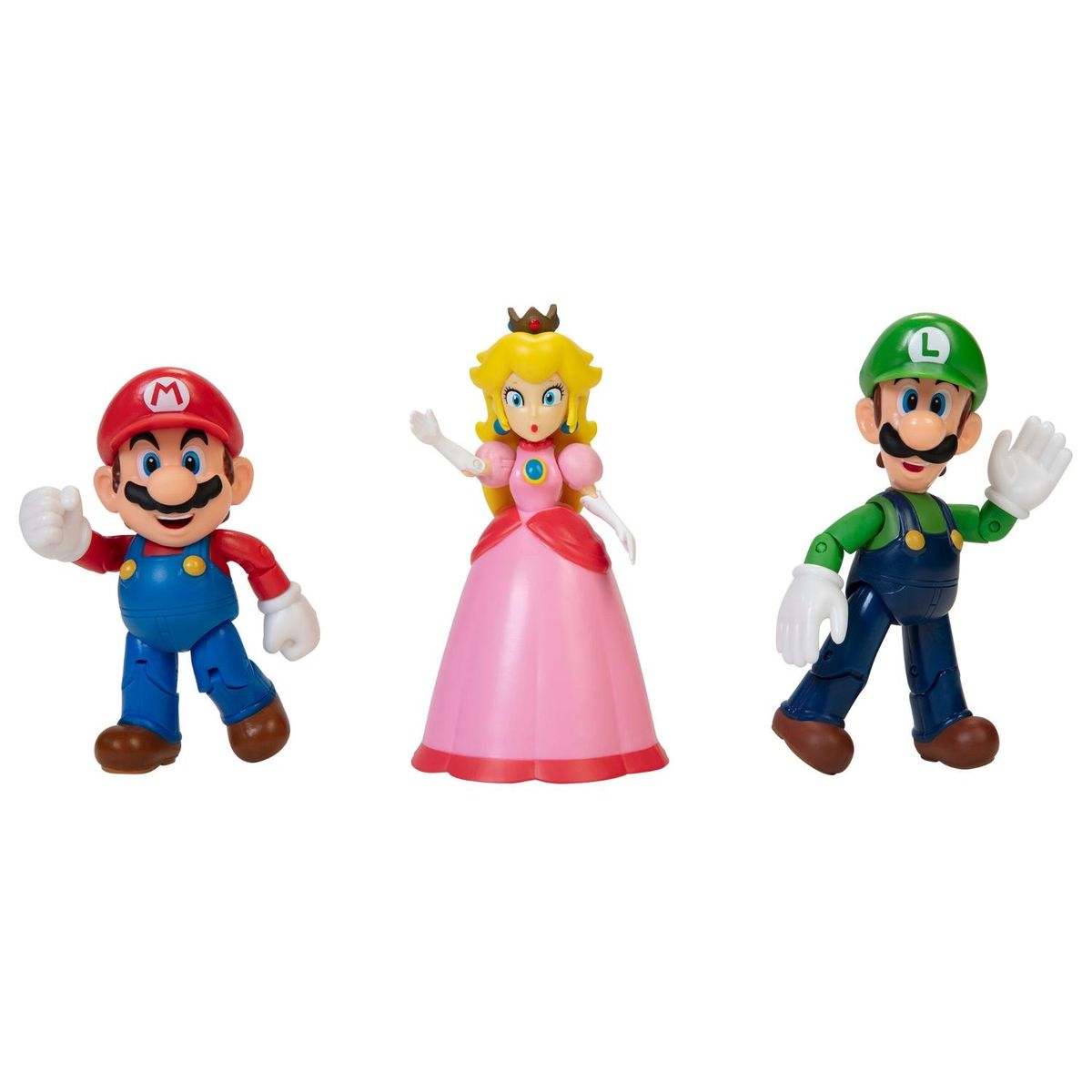  - Set 3 Figuras 10 Cm Mushroom Super Mario Bros