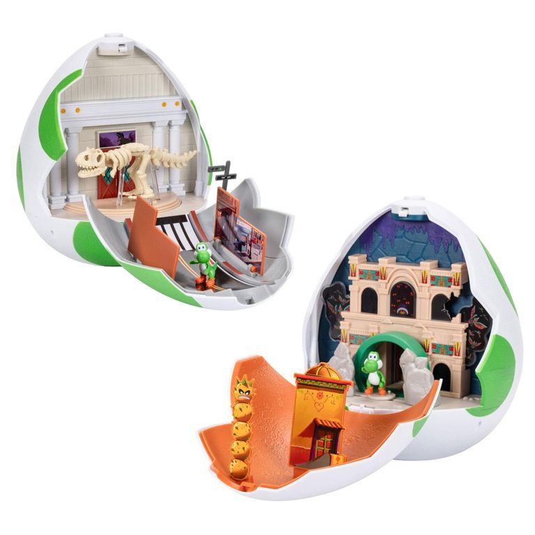 Playset Huevo De Yoshi Con Figura Super Mario Bros