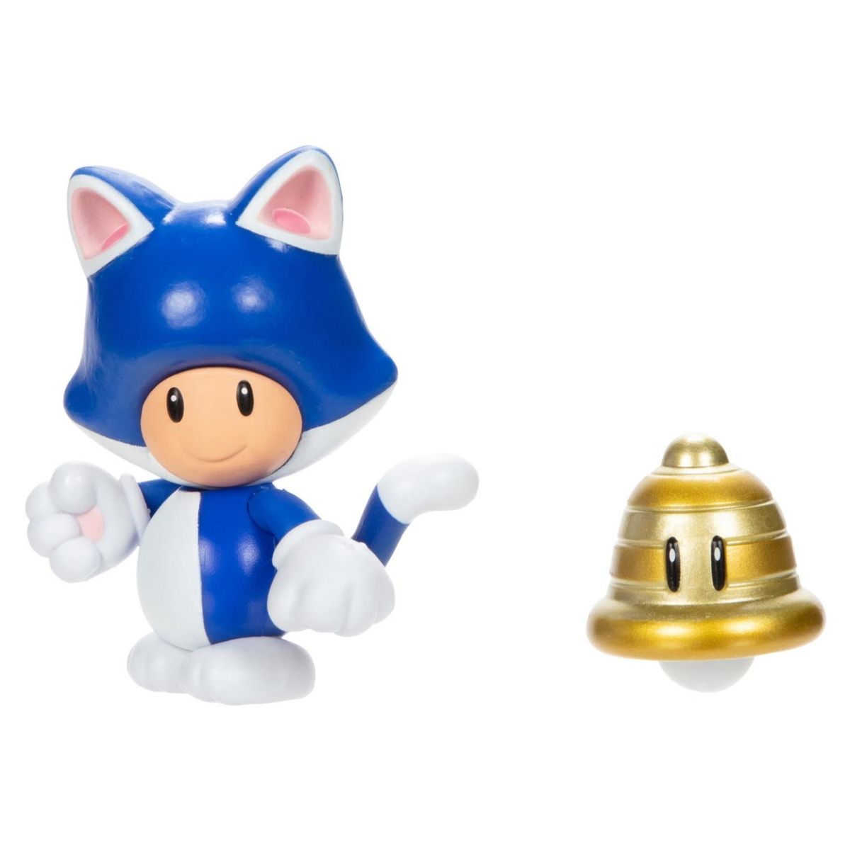  - Figuras 10 Cm Toad Felino Super Mario Bros