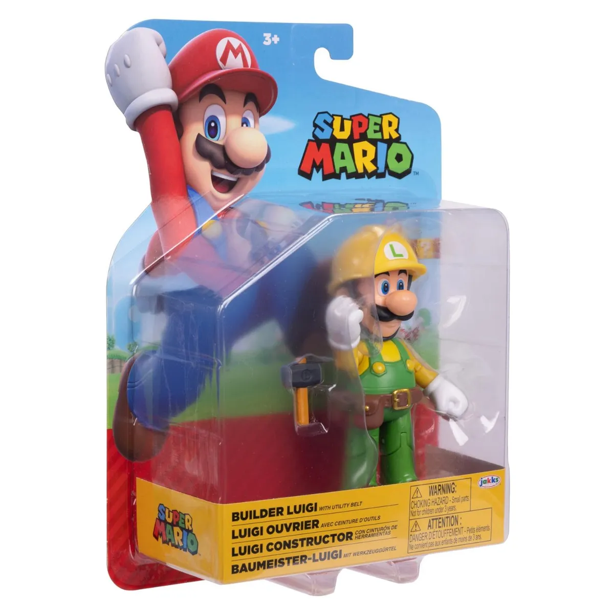 NINTENDO - Figuras 10 Cm Luigi Constructo Nintendo