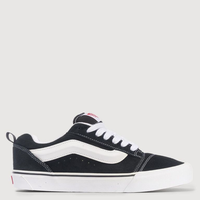 Knu Skool Zapatilla Urbana Unisex Niño Cuero Negro (34.5 a 39)