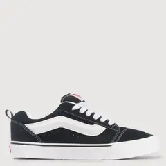 VANS - Knu Skool Zapatilla Urbana Hombre Cuero Negro