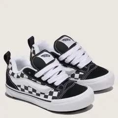 VANS - Knu Skool Zapatilla Urbana Niño Cuero Negro (34.5 a 39)