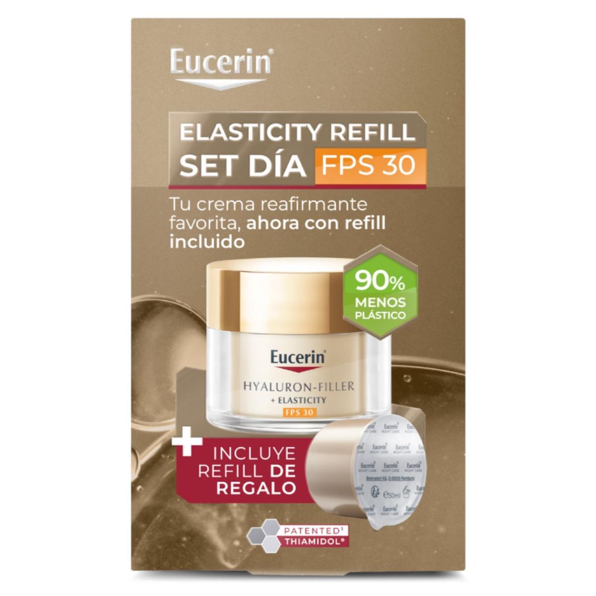 EUCERIN - Pack Eucerin DM26 Elasticity Refill día