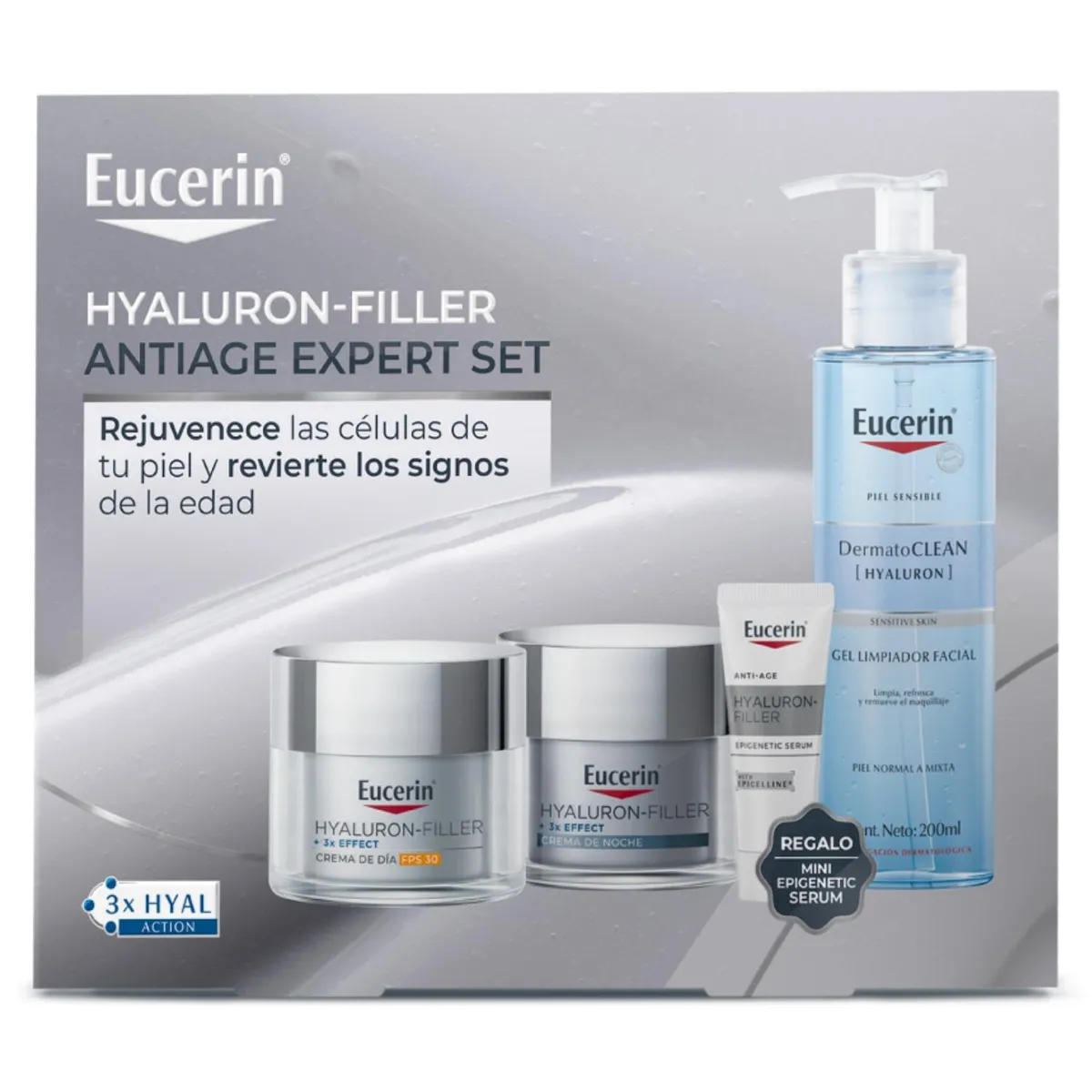 EUCERIN - Pack Eucerin DM26 Hyaluron Filler Silver
