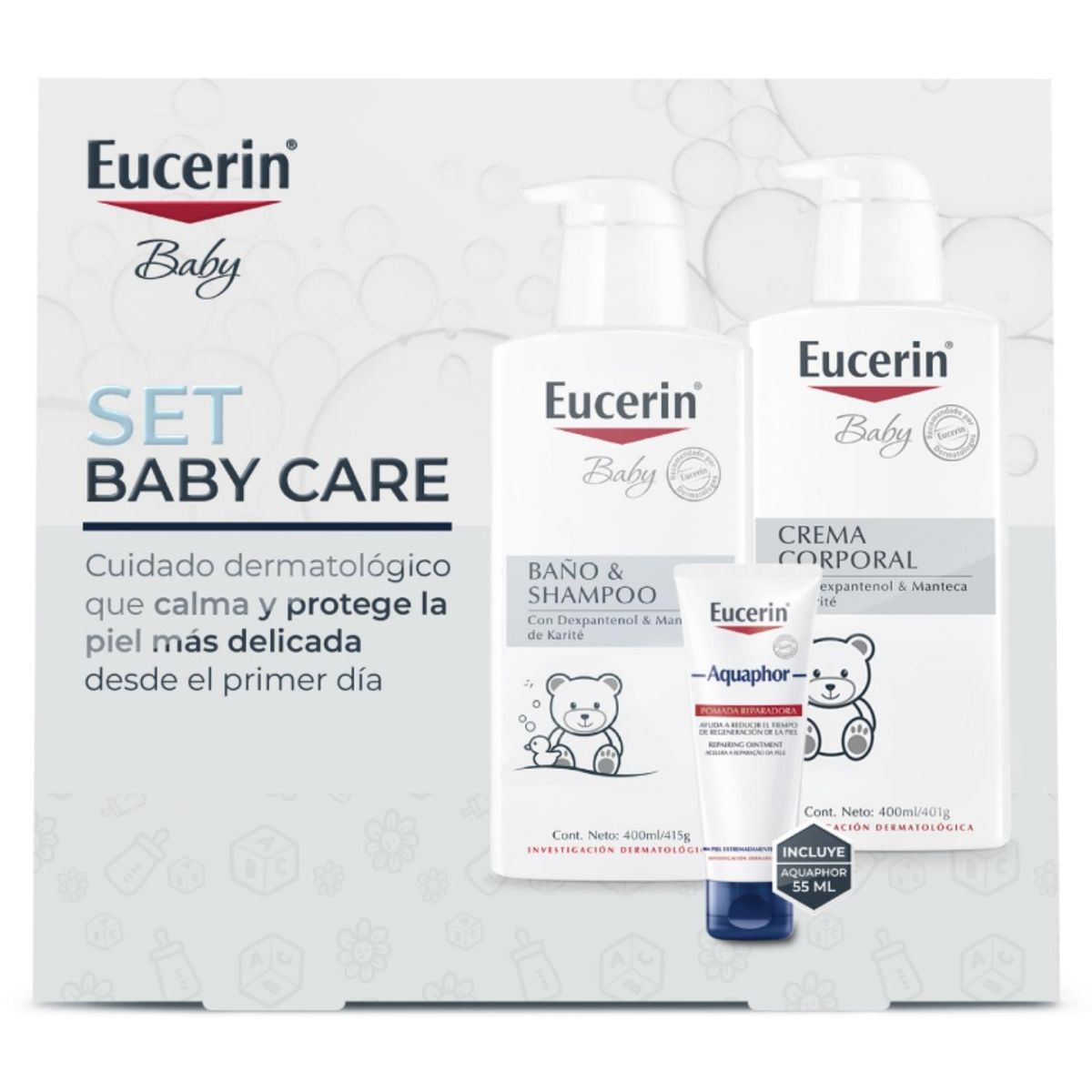 EUCERIN - Pack Eucerin DM26 Baby Aquaphor