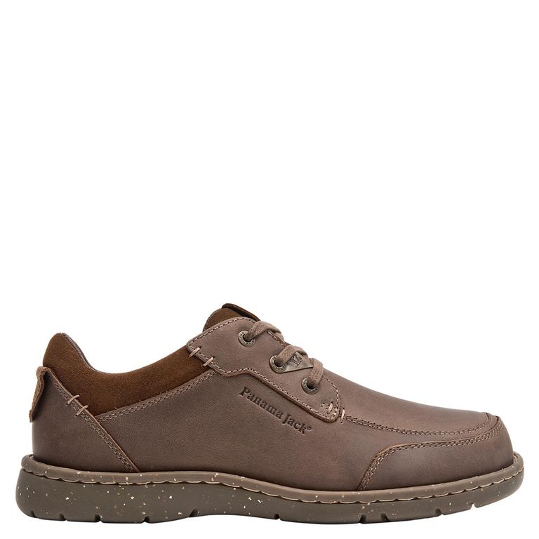 Zapato Casual Hombre Cuero Café