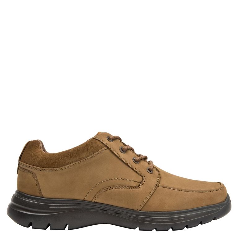 Zapato Casual Hombre Cuero Beige