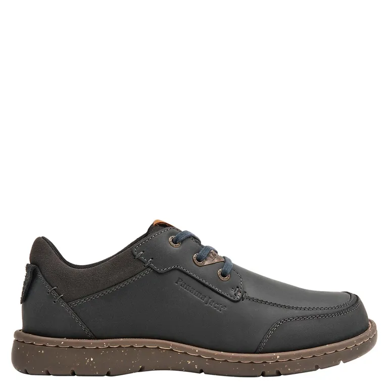 Zapato Casual Hombre Cuero Azul