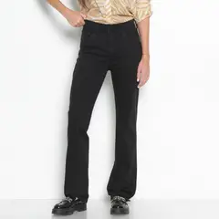 WADOS - Jeans Regular Tiro Alto Mujer