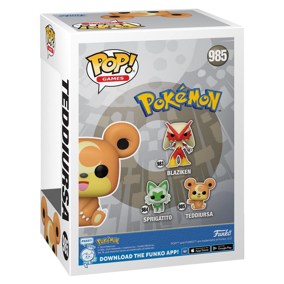 FUNKO - Funko Pop Pokemón - Teddiursa