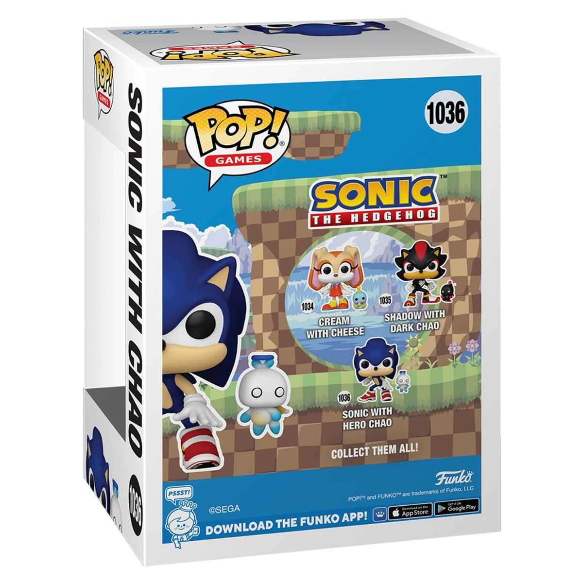 FUNKO - Funko Pop Sonic W/ Hchao