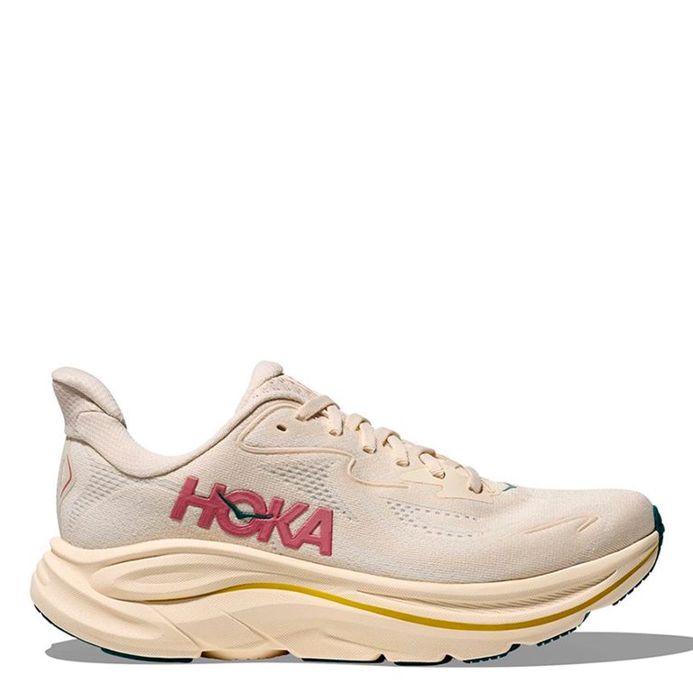 HOKA Clifton 10 Zapatilla Running Mujer Beige