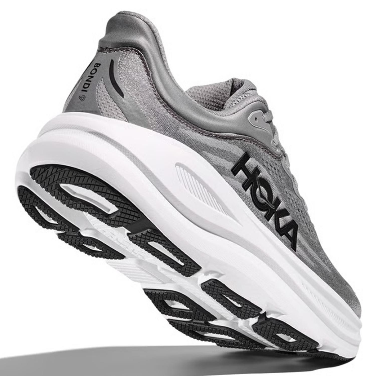 HOKA Bondi 9 Zapatilla Running Hombre Gris Hoka | Falabella Chile