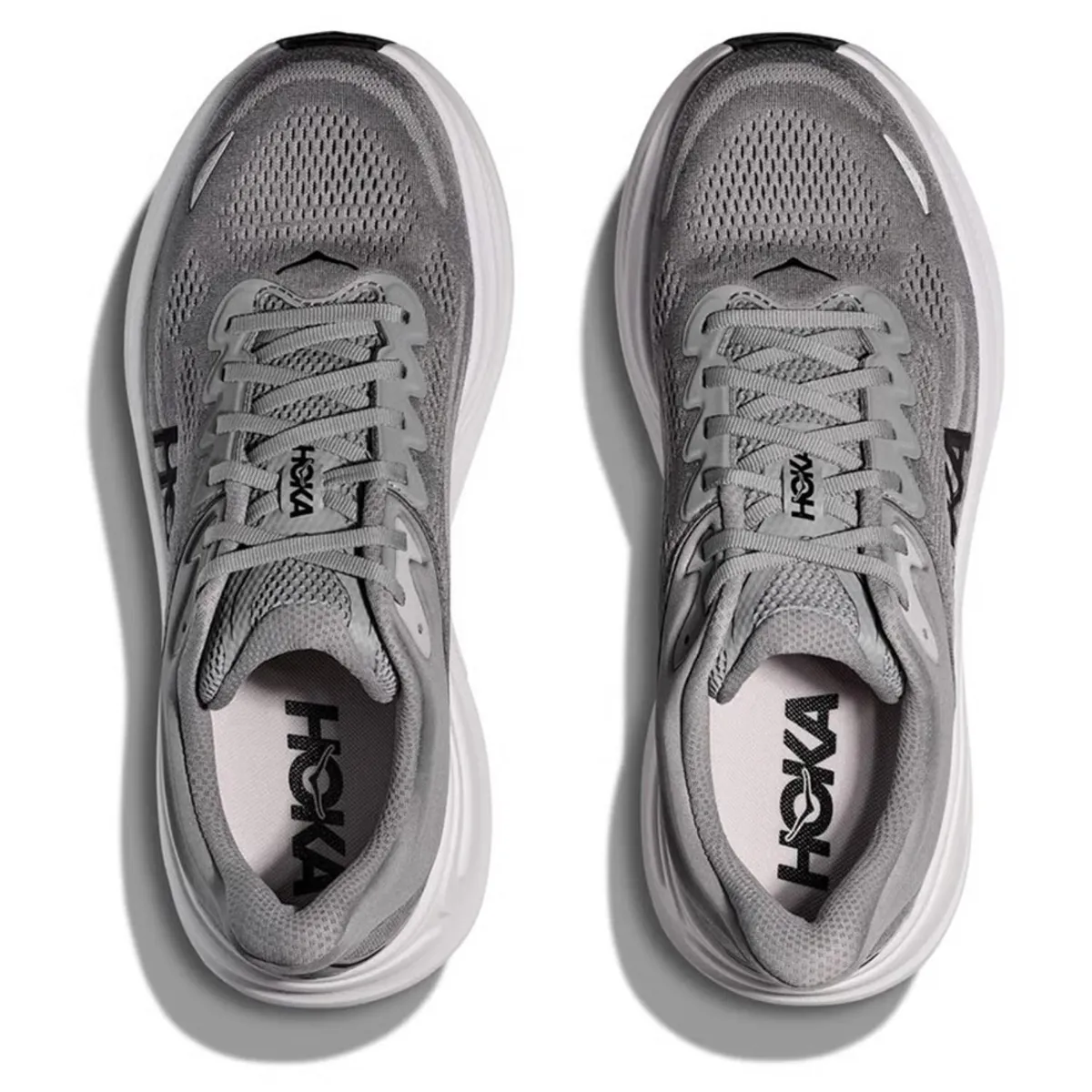 HOKA - Bondi 9 Zapatilla Running Hombre Gris Hoka
