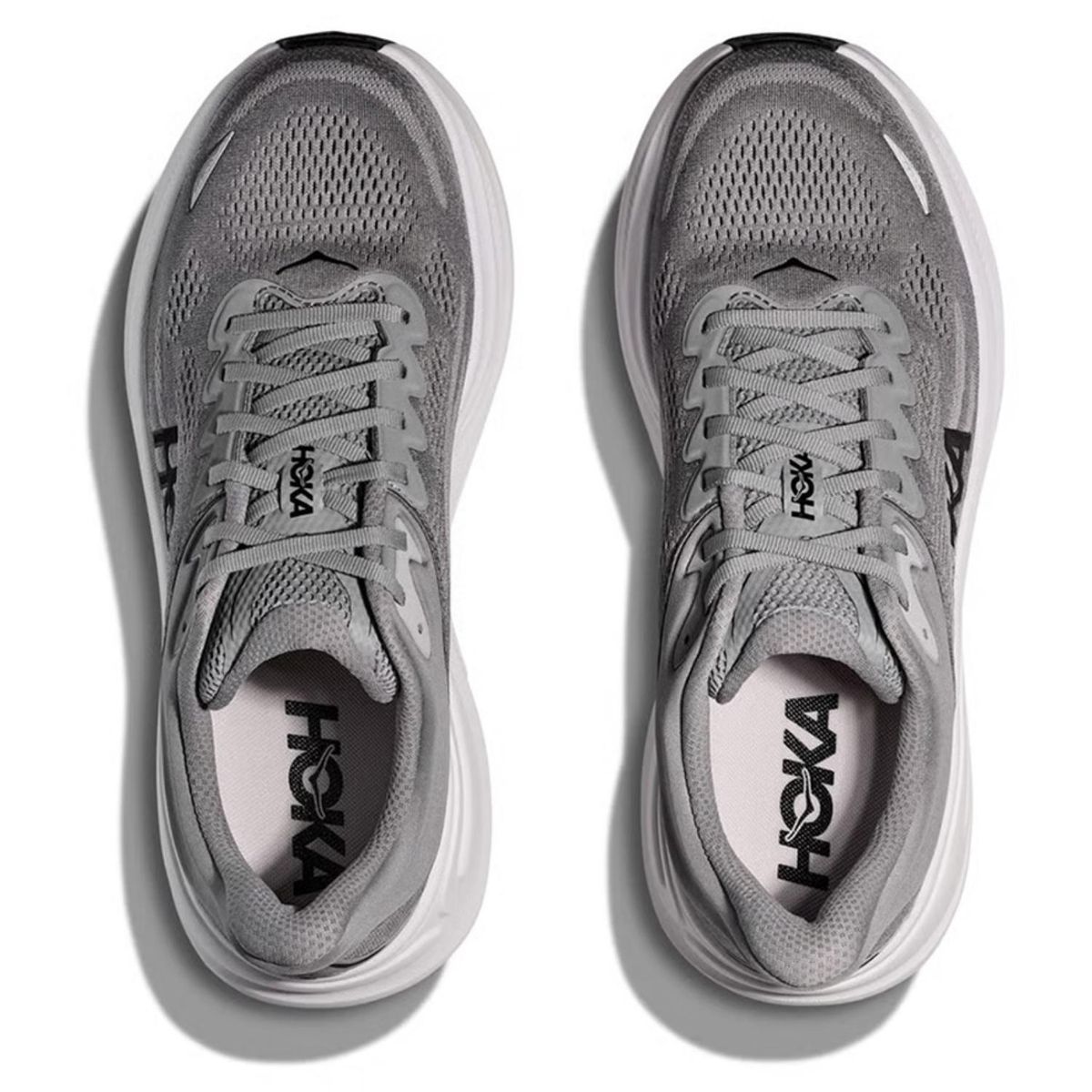 HOKA - Bondi 9 Zapatilla Running Hombre Gris Hoka