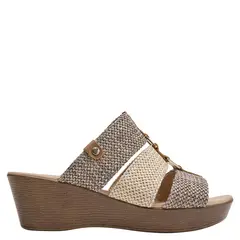 BRUNO ROSSI - Sandalia Mujer Beige