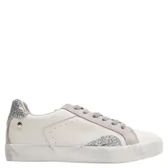BRUNO ROSSI - Zapatilla Urbana Mujer Cuero Blanco