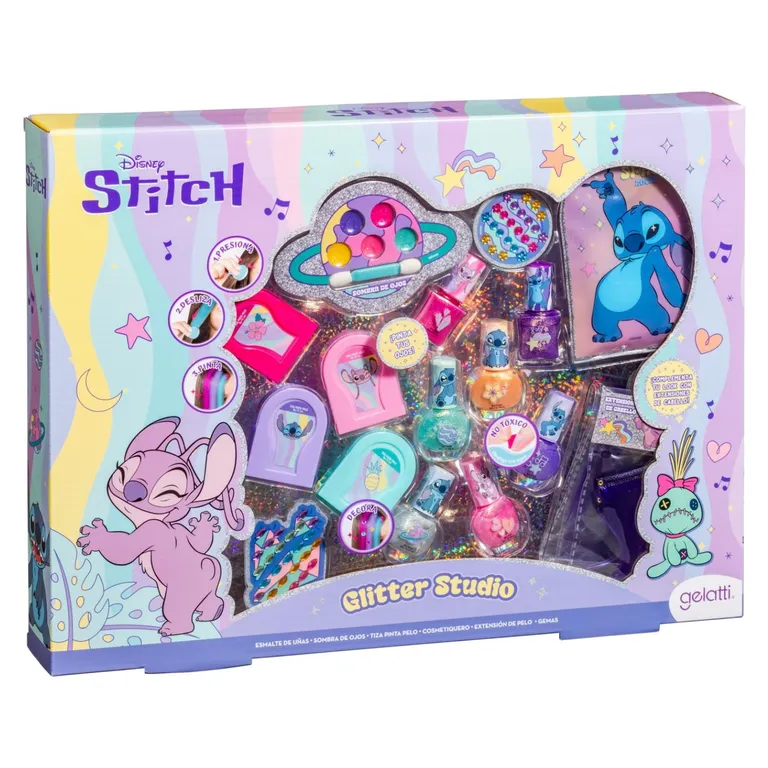 7 Esmaltes + Pinta Pelo + Cosmetiquero + Mechas Stitch