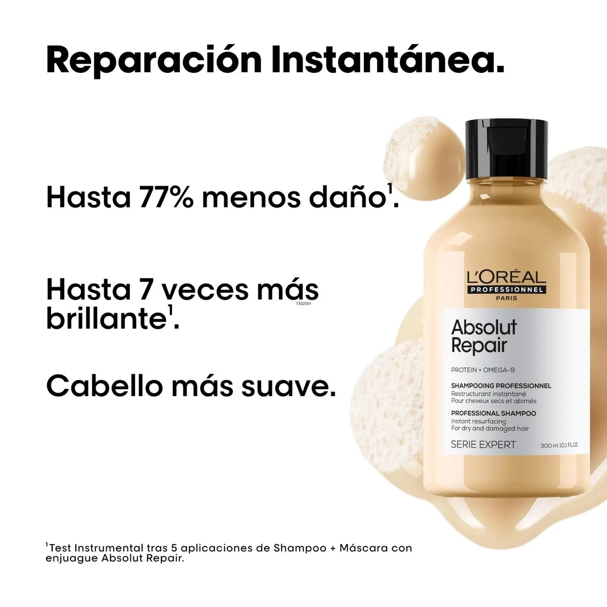 LOREAL PROFESSIONNEL - Shampoo 300ml  +  Acondicionador 200ml  + Aceite 30ml Ar Loreal Professionnel