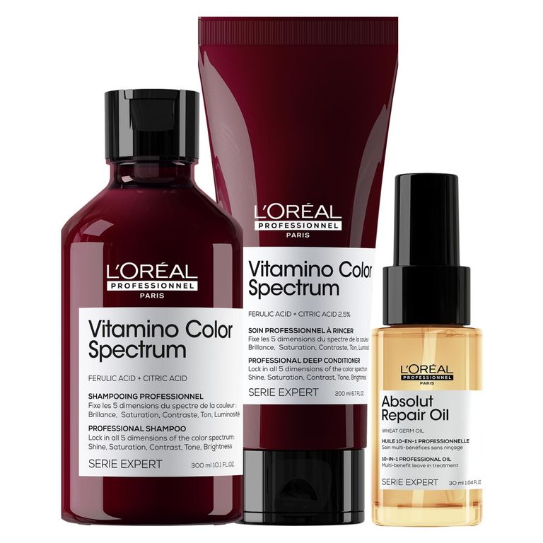 Shampoo 300ml + Acondiconador 200ml Vcs + Aceite 30ml Ar