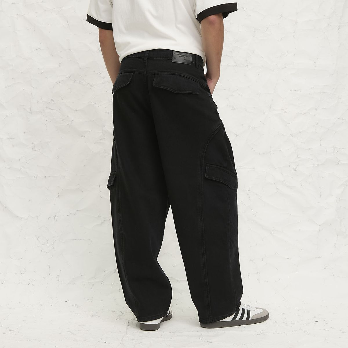 AMERICANINO - Jeans Baggy Tiro Medio Hombre Americanino