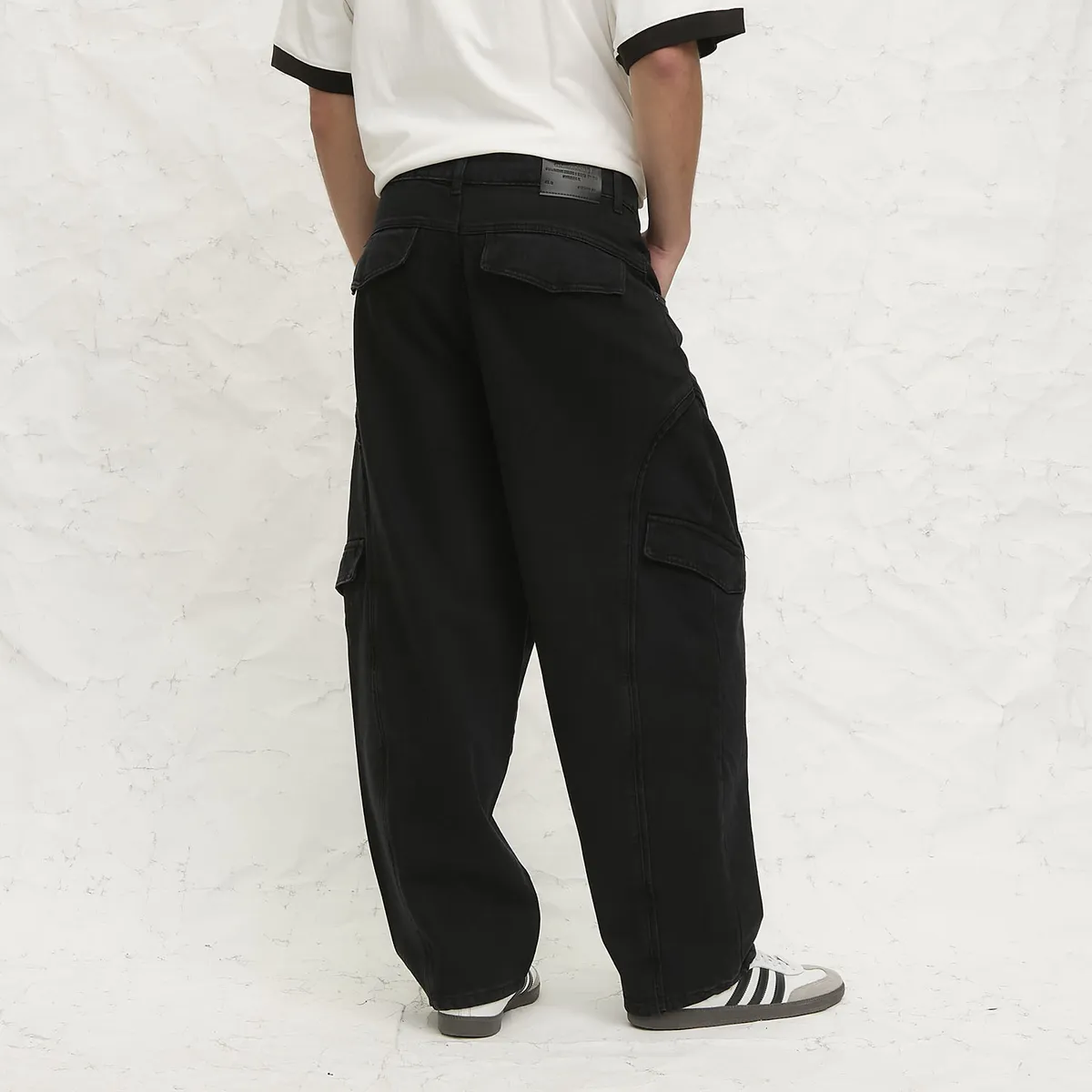AMERICANINO - Jeans Baggy Tiro Medio Hombre Americanino