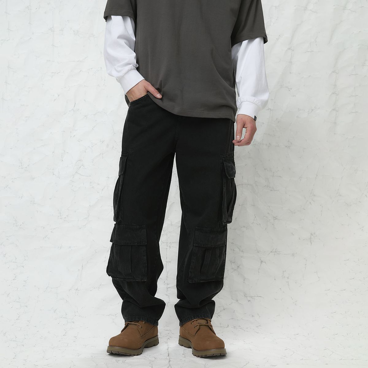 AMERICANINO - Jeans Baggy Hombre Americanino