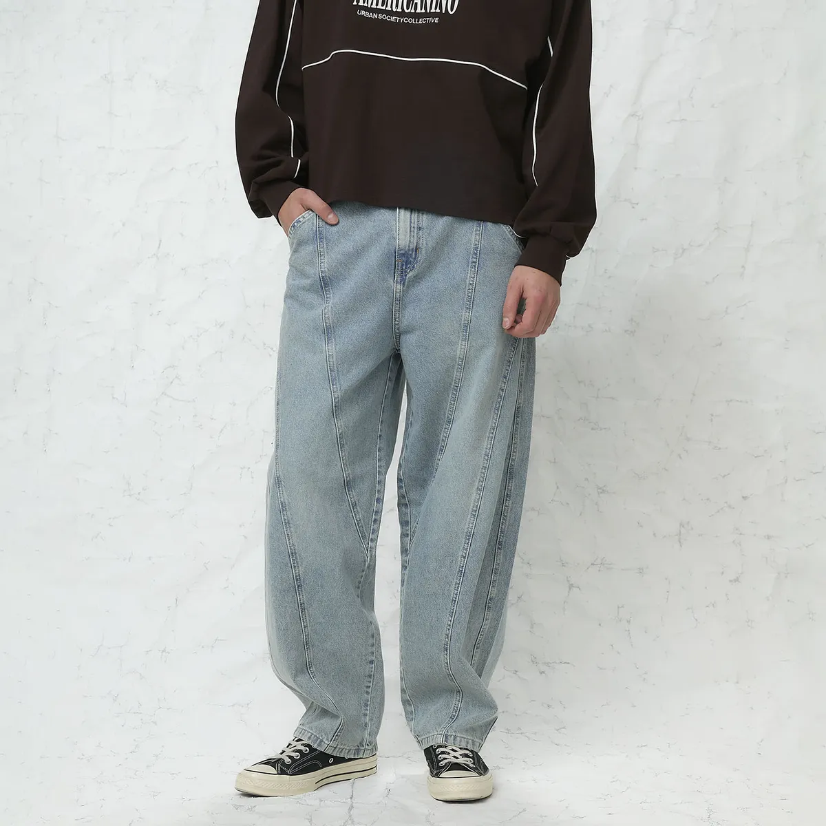 AMERICANINO - Jeans Balloon Hombre Americanino
