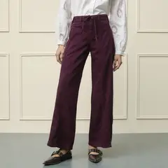 BASEMENT - Jeans Wide Leg Tiro Medio Mujer