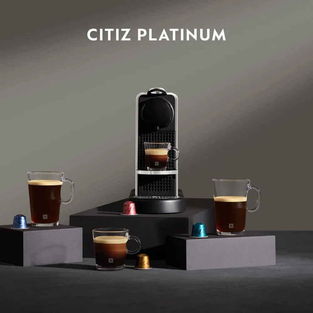 Nespresso Citiz Platinum Acero Inoxidable, foto 6