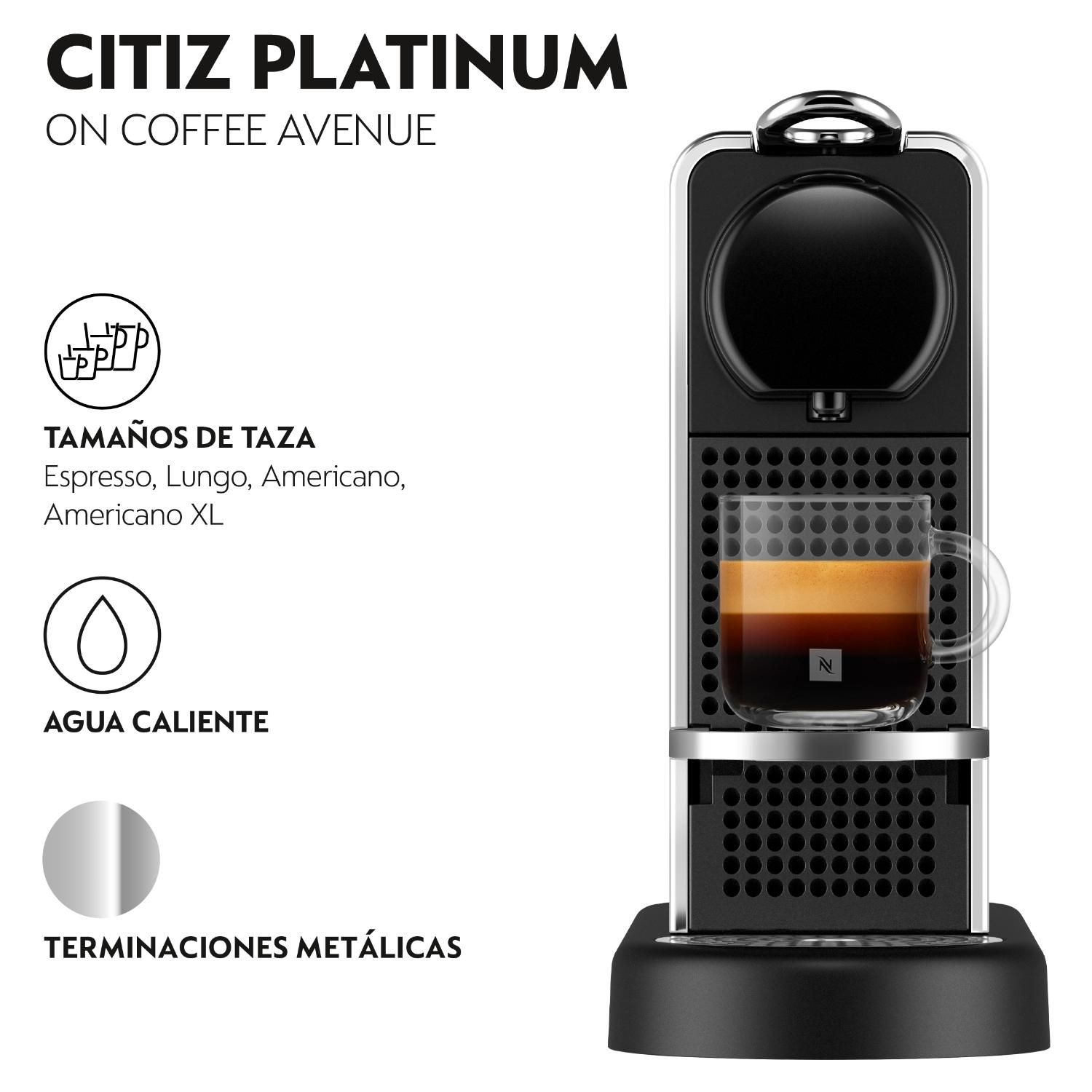 NESPRESSO Cafetera Nespresso Citiz Platinum | Falabella Chile