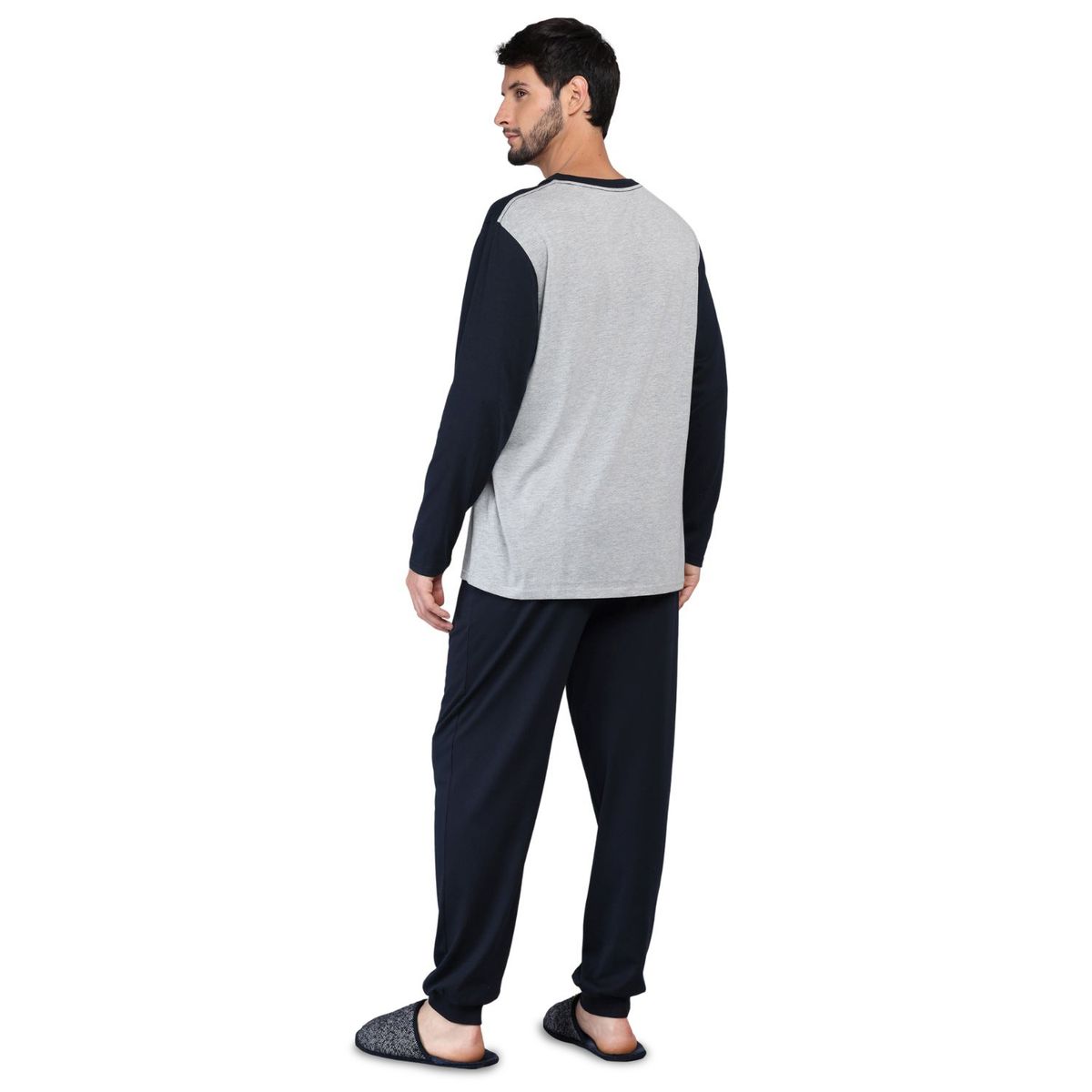 ARROW - Pijama Algodón Manga Larga Hombre Arrow
