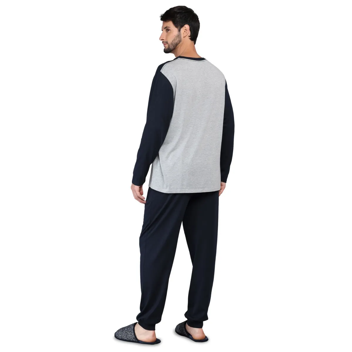 ARROW - Pijama Algodón Manga Larga Hombre Arrow