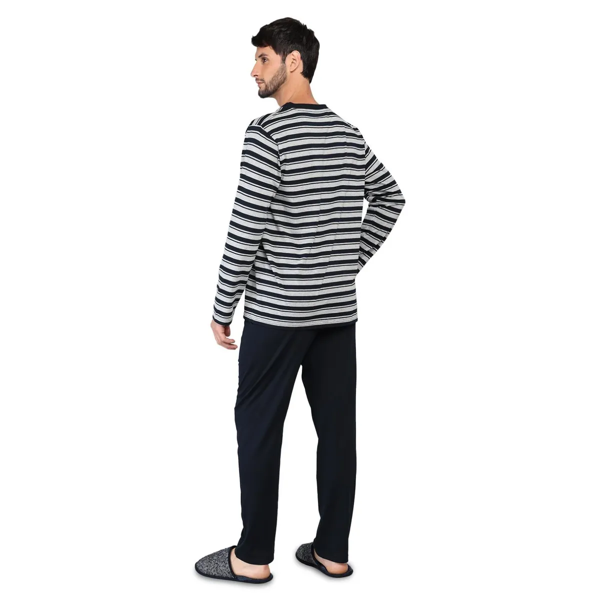 ARROW - Pijama Algodón Manga Larga Hombre Arrow
