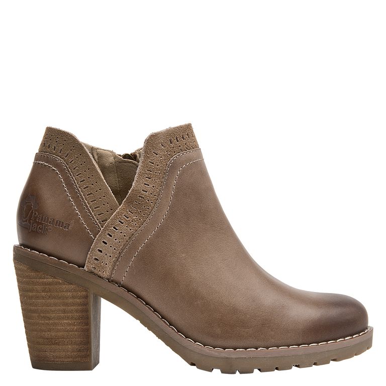 Botin Panama Mujer Cuero