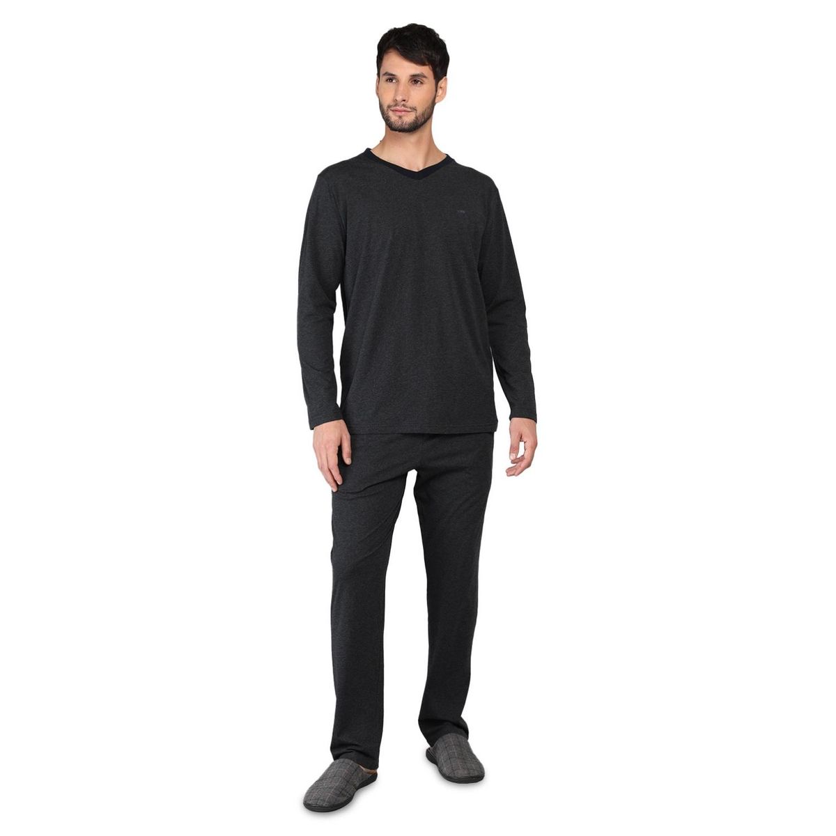 ARROW - Pijama Algodón Manga Larga Hombre Arrow