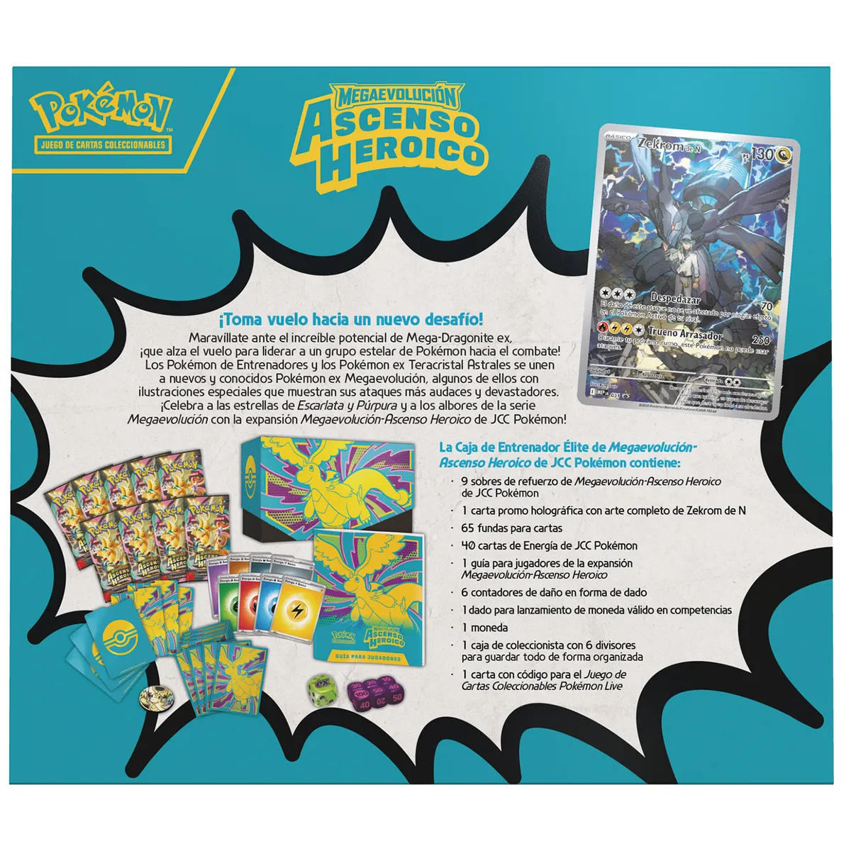 POKEMON - Ascended Heroes Elite Trainer Español Pokemon