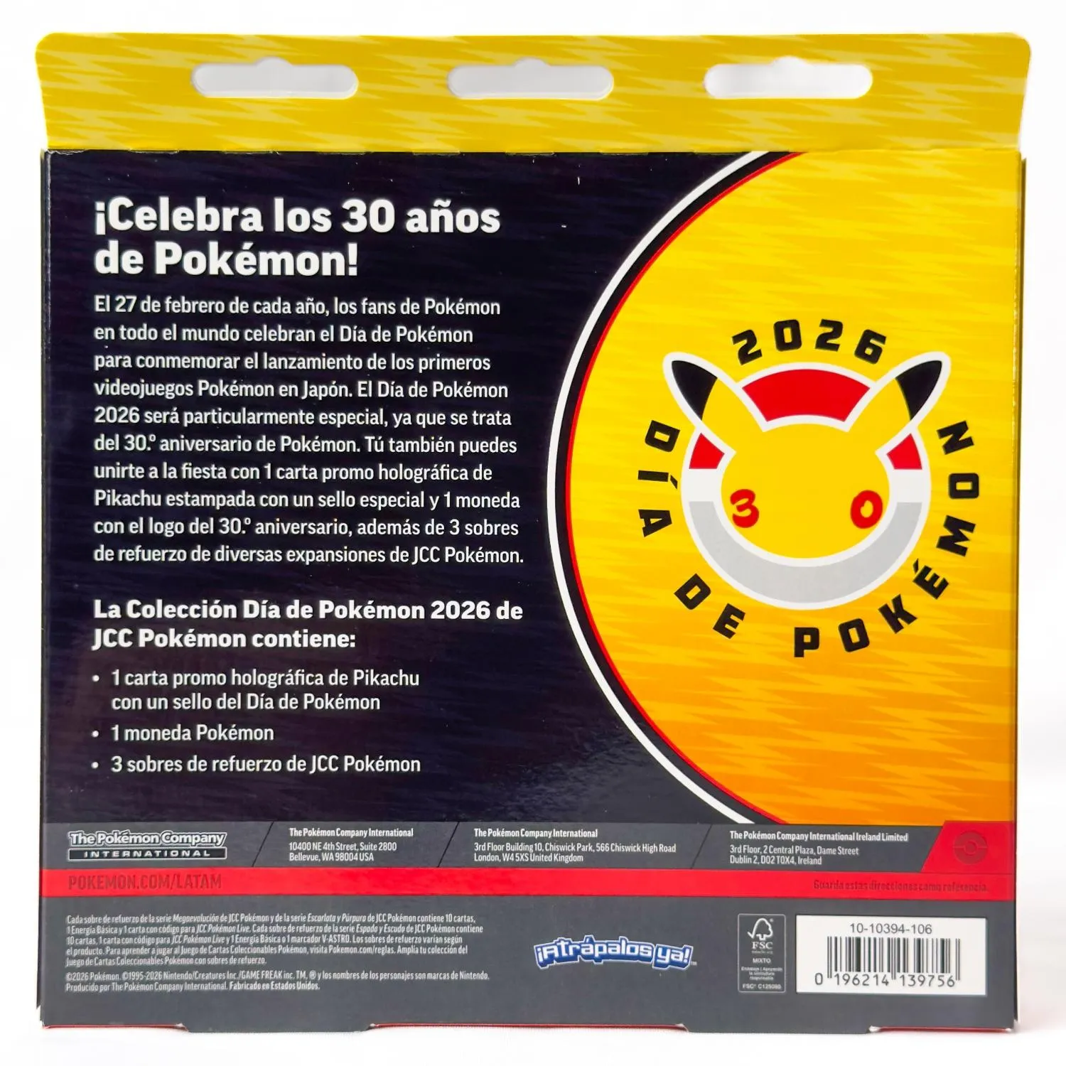 POKEMON Tcg Pokemon Day 2026 Collección Español | Falabella Chile